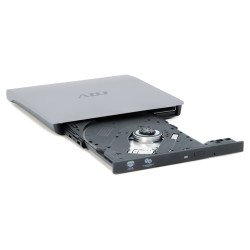 Masterizzatore esterno 24X ADJ - Trasferimento dati USB 3.0, compatibile con lo standard USB 2.0, velocità di trasmissione dati