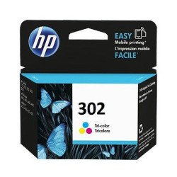 Cartuccia INK HP F6U65AE N.302 Colore (CMG) x HP AiO 1110 2130 3630 3636 4520 3830 3831 3834 3835 4650 4527 4657 5230