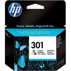 Cartuccia INK HP CH562EE N.301 Tricromia 3C 190 pagine per Deskjet F2050 1510 3050 3050A 1050 2050A OJ-2620 OJ-4630