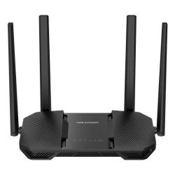 Hikvision Router AC1200M mesh Dual-band WiFi5 wireless, 5GHz: 867Mbps + 2.4GHz 300Mbps, 3 × GB LAN ports, 1 × Gigabit WAN