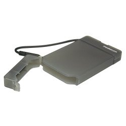 Mediacom SpaceBook 3.0 M-HDSB3P - Box esterno - 2.5" - SATA - USB 3.0 - traslucido