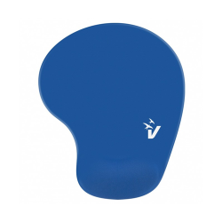 Vultech Mousepad Ergonomico con Poggiapolso in Gel Blu MP-02B