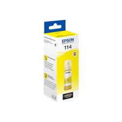 Epson 114 - 70 ml - giallo - originale - ricarica inchiostro - per EcoTank ET-8500, ET-8550