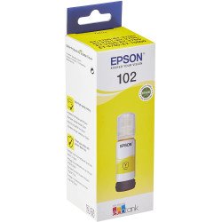Epson 102 - 70 ml - giallo - originale - serbatoio inchiostro - per EcoTank ET-15000, 2700, 2750, 2751, 2756, 3700, 3750, 4750;
