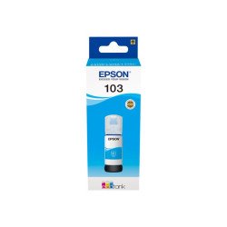 Cartuccia Epson 103 - 65 ml - ciano - originale - ricarica inchiostro - per EcoTank L3150, L3151, L5190