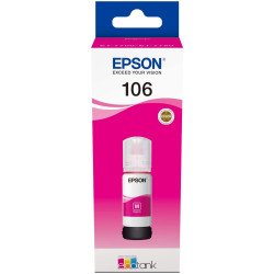 Epson 106 - 70 ml - magenta - originale - serbatoio inchiostro - per EcoTank ET-7700, ET-7750, L7160, L7180; Expression Premium