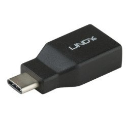 Adattatore Lindy USB-C 3.2 TO USB A 3.2, maschio/femmina velocità di trasferimento dati SuperSpeed fino a 10Gbps