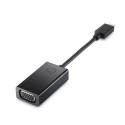 HP - Adattatore video esterno - USB-C - D-Sub - per HP 20, 22, 24; Pavilion 24, 27, 510, 560, 590, 595, TP01