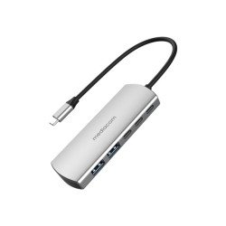 Mediacom - Type-C - Hub - 2 x USB-C + 2 per SuperSpeed USB - desktop