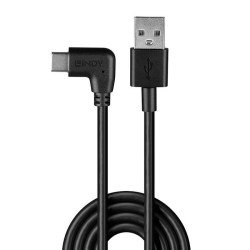Lindy - Cavo USB 2.0 TO USB-C ad angolo m/m 0.5 m nero