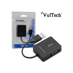 Hub 4 Porta USB 2,0 Vultech HU-04USB2