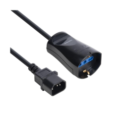 Cavo Adattatore di Alimentazione IEC14 Maschio a Presa Bipasso/schuko Vultech MU-UPS02