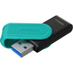 Pendrive USB Kingston DataTraveler Exodia S Drive Flash USB - 128GB - USB 3.2 Gen 1 - USB Type A - Nero/Turchese - DTXS/128GB