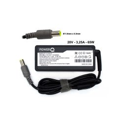 Generico - Alimentatore compatibile per Lenovo Voltaggio: 20V Amperaggio: 3.25A Assorbimento: 65W Connettore - Interno: 7.9 mm E