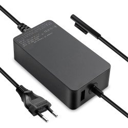 Generico - Alimentatore Compatibile per Microsoft Surface Pro 8/7/6/5/4/3/X, Surface Laptop 1/2/3/4, Surface Book 1/2, Surface G